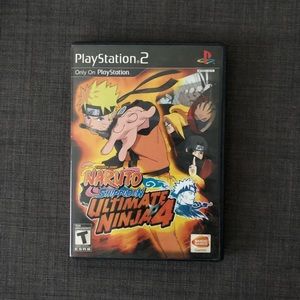 Ultimate Ninja 4: Naruto‎ Shippuden Playstation 2 Game Sony PS2